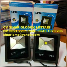Lampu Sorot LED 10W IP65 Strong Black Color